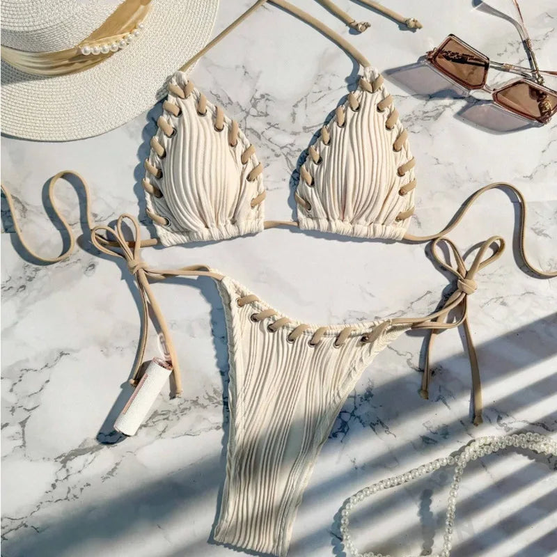 Conjunto Biquíni Feminino – Verão & Piscina