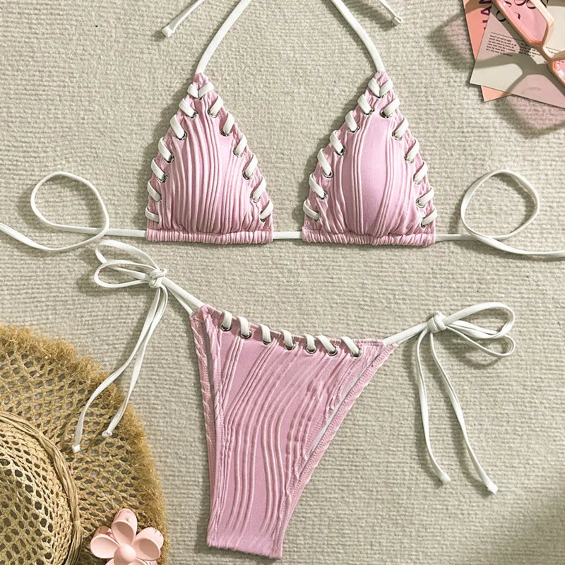 Conjunto Biquíni Feminino – Verão & Piscina