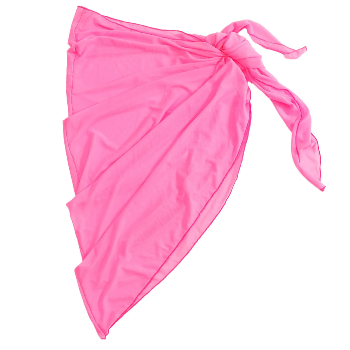 Sarong Rosa: Elegância na Praia