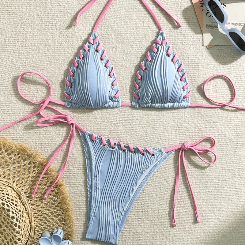 Conjunto Biquíni Feminino – Verão & Piscina