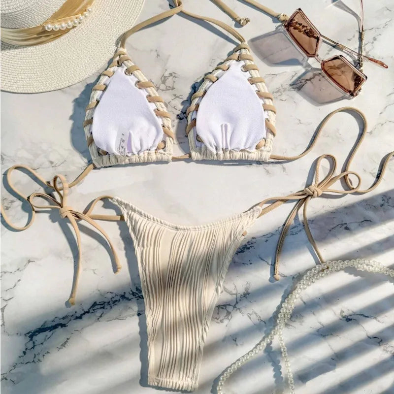 Conjunto Biquíni Feminino – Verão & Piscina